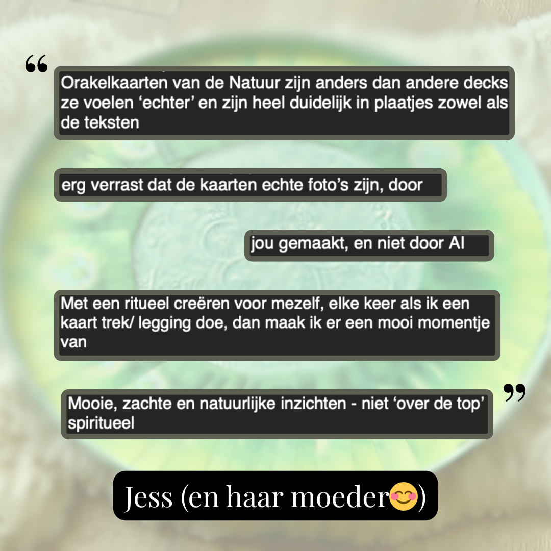 Feedback Jess en moeder groter