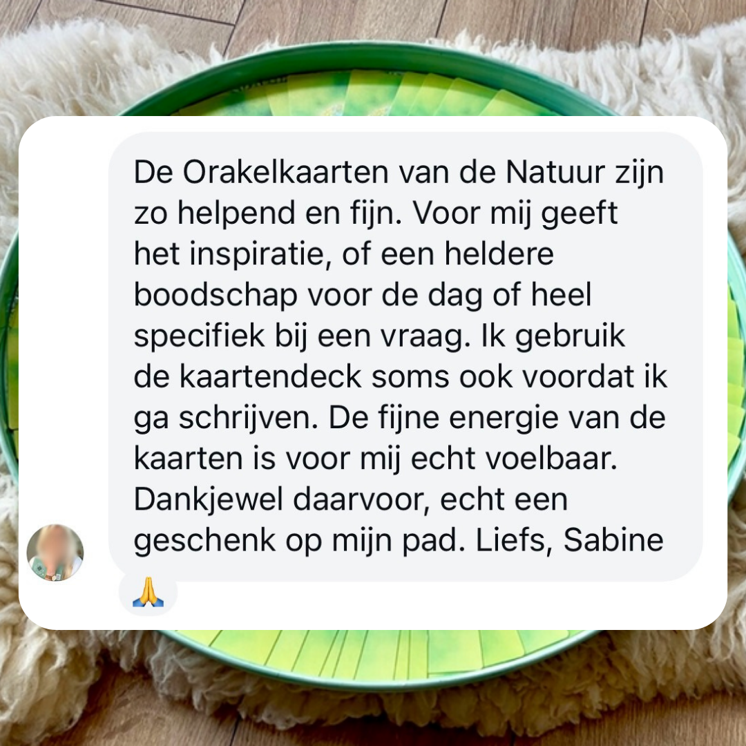 Feedback Sabine groter